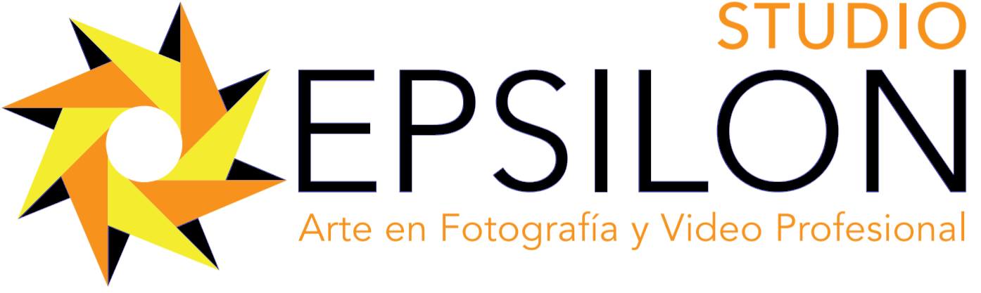 Logotipo oficial de Epsilon Studio foto y video profesional